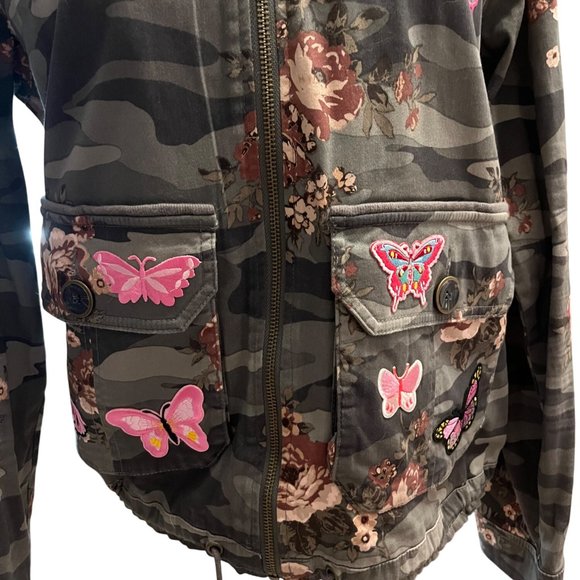 Democracy Camo Butterfly Jacket Size Medium - Picture 4 of 6
